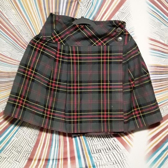 Loft Unisex Size 28" Waist Vintage Unique Scottish Plaid Kilt - Picture 6 of 13